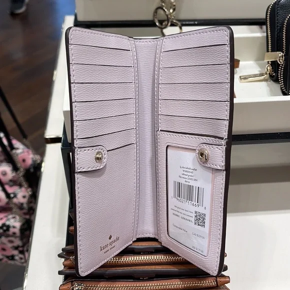 Kate Spade Darcy Large Slim Bifold Wallet
Lilac Moon - Picture 11 of 16